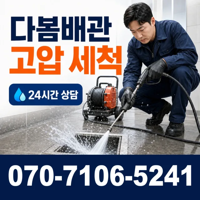 제주 서귀포시 안덕면 상아니올로 하수구뚫기 상담 이미지 4